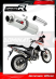 Прямоток DOMINATOR DERBI TERRA ADVENTURE 125 2008 - 2015 круглый
