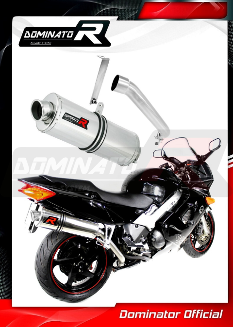 Прямоток DOMINATOR HONDA VFR 800 FI HI LEVEL 1998 - 2001 овальный