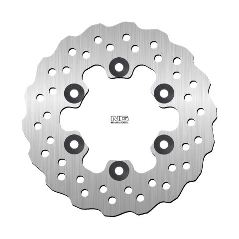 Тормозной диск задний KAWASAKI KLX125 '10-17 (190X84X4MM) (6X10,5MM)  NG NG1577X