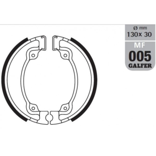 Тормозные колодки GALFER MF005G2165