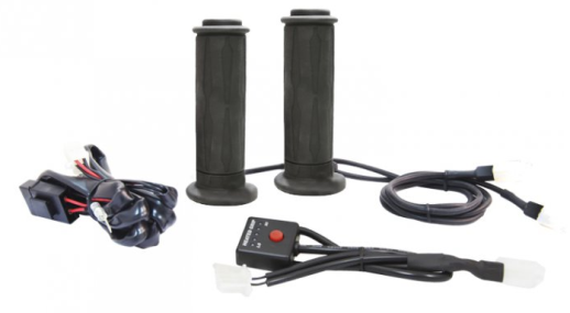 Ручки керма з підігрівом KOSO (22-25/130 мм) AM10700E	