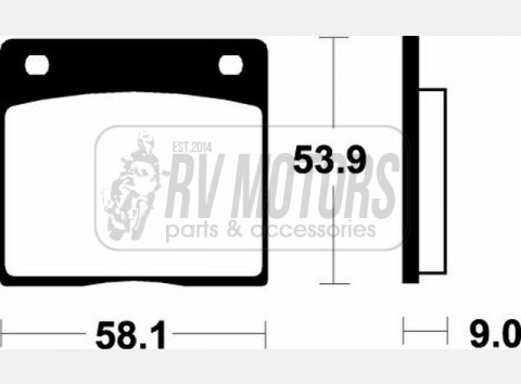 Тормозные колодки SBS 512H.HF