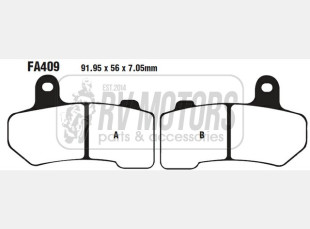 Тормозные колодки EBC FA409V