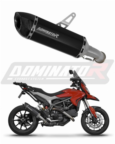 Прямоток Ducati HYPERSTRADA 821 2013 - 2015 DOMINATOR HP5 черный