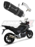 Прямоток Honda NC 700 / 750 S 2012 - 2020 DOMINATOR HP1 черный