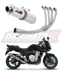 Полная система выхлопа Suzuki GSF 650 BANDIT N / S 2007 - 2016 DOMINATOR круглый