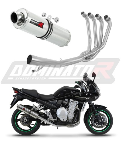 Полная система выхлопа Suzuki GSF 650 BANDIT N / S 2007 - 2016 DOMINATOR круглый