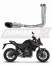 Полная система выхлопа Suzuki GSX-8S / GSX-8R 2022 - 2024 DOMINATOR HP8