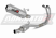Полная система выхлопа Yamaha MT 03 2020 - 2023 DOMINATOR овальный G2