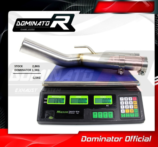 Вихлопний колектор DOMINATOR BMW S1000RR DECAT 2015 – 2016