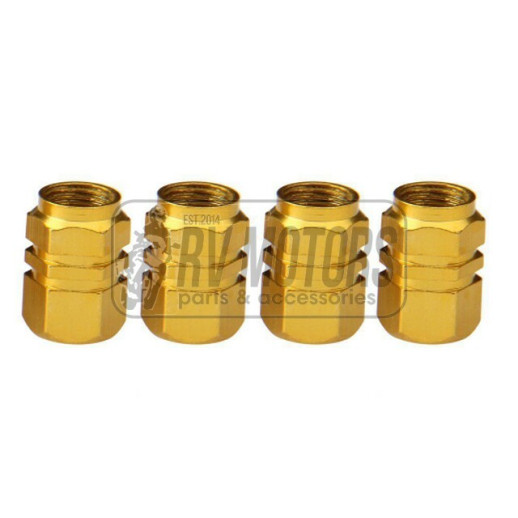 Ковпачки ніпеля поршень золотий