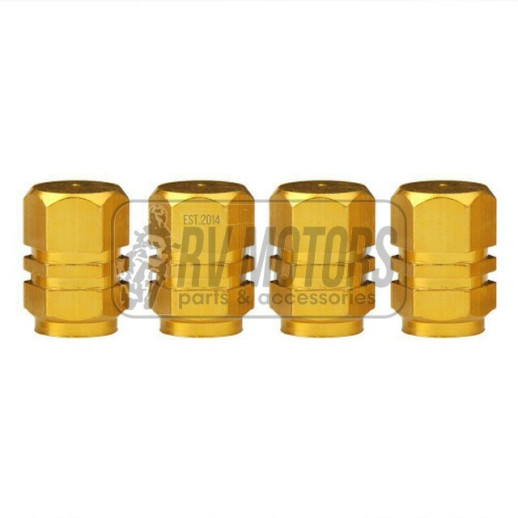 Ковпачки ніпеля поршень золотий