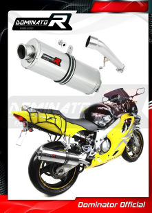 Прямоток DOMINATOR HONDA CBR 600 F4 1999 - 2000 овальный