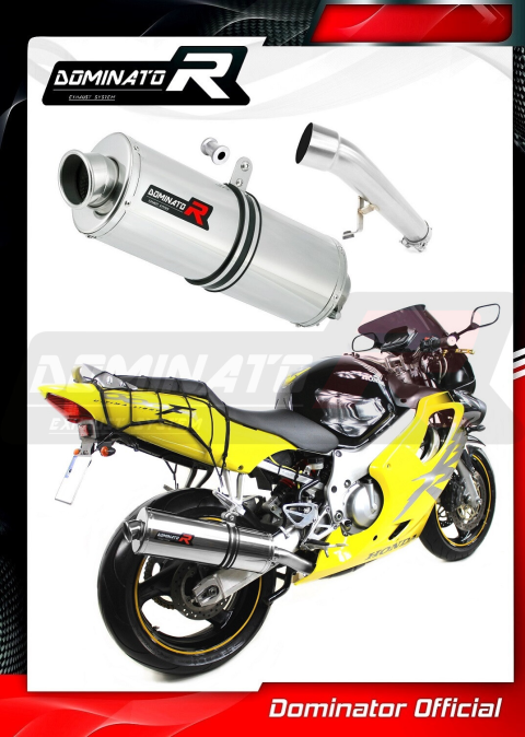 Прямоток DOMINATOR HONDA CBR 600 F4 1999 - 2000 овальный