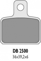 Тормозные колодки DELTA BRAKING DB2500MX-D (FA351)