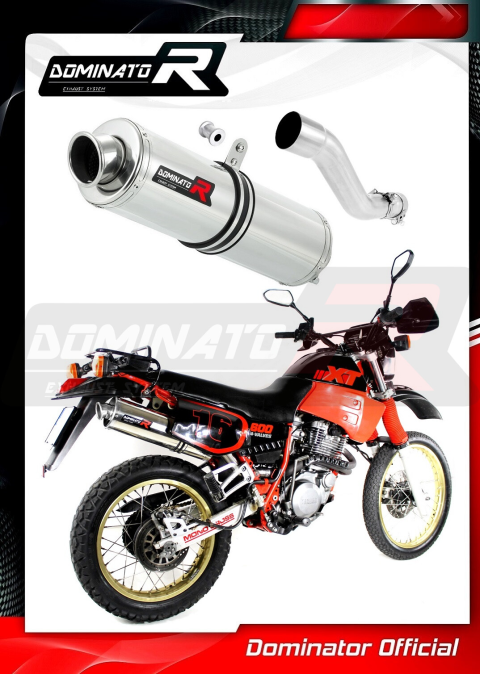 Прямоток DOMINATOR YAMAHA XT 600 2KF 2NF 1987 - 1989 круглый