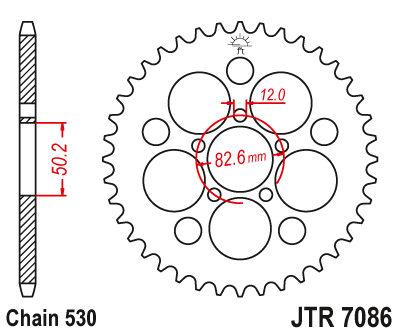 Приводная звезда JT JTR7086.48