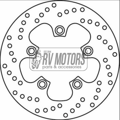 Тормозной диск BREMBO BRM 68B40744