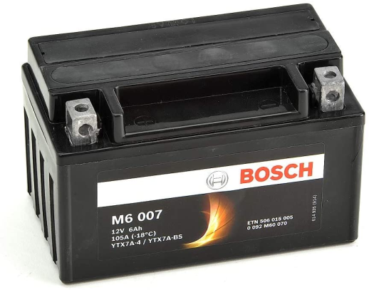 Акумулятор BOSCH AGM 0092M60070 6Ah 105А