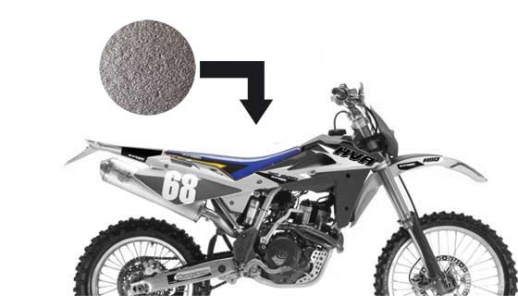 Обшивка сидіння HUSQVARNA TE/TC '05-'07, CR/WR '06-'13 BLACKBIRD E1612