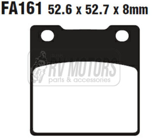 Тормозные колодки EBC FA161V