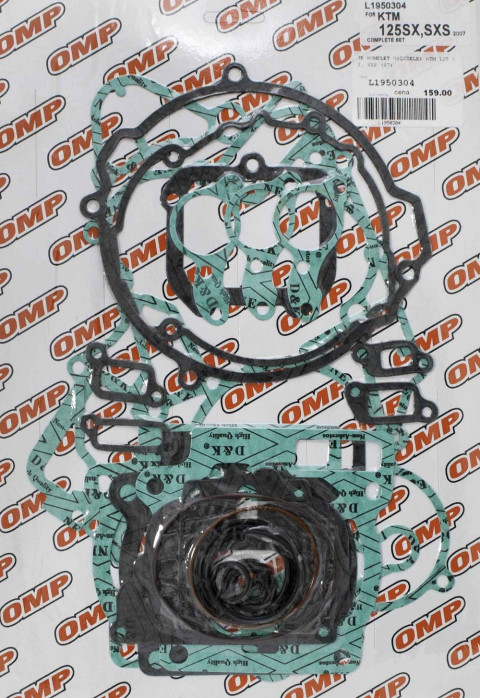 Полный комплект прокладок KTM 125 SX, SXS '07-15 HUSQVARNA TC 125 14-15 OMP L1950304