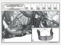 Защитные дуги Kappa Suzuki GSF 650 Bandit / Bandit S (07-12) KN3102
