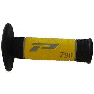 Ручки руля PROGRIP PG790 (22+25MM 115MM) серый/чёрный/жёлтый (PG790/11) PA079000TGGI