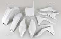 Комплект пластика UFO HONDA CRF 250R 14-17, CRF 450R 13-16 (белый) (HO121E041) HOKIT121041