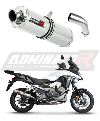 Прямоток Honda VFR 800 X Crossrunner 2015 - 2021 DOMINATOR круглый