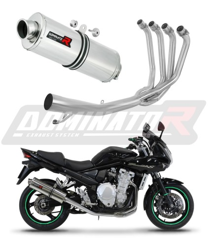 Полная система выхлопа Suzuki GSF 650 BANDIT N / S 2007 - 2016 DOMINATOR овальный