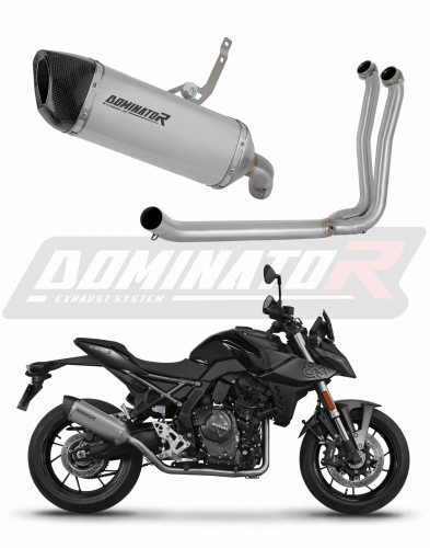 Полная система выхлопа Suzuki GSX-8S / GSX-8R 2022 - 2024 DOMINATOR HP6