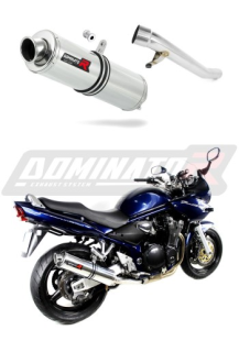Прямоток Suzuki GSF BANDIT 1200 2001 - 2005 DOMINATOR круглый