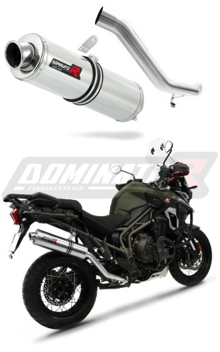 Прямоток Triumph TIGER EXPLORER 1200 XC / TIGER EXPLORER 1200 XR 2016 - 2017 DOMINATOR круглый