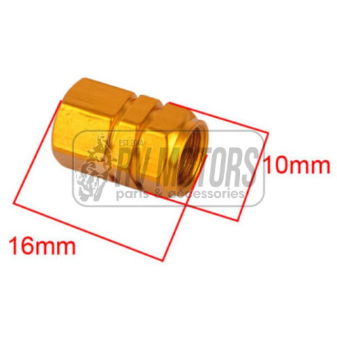 Колпачки ниппеля поршень оранжевый 