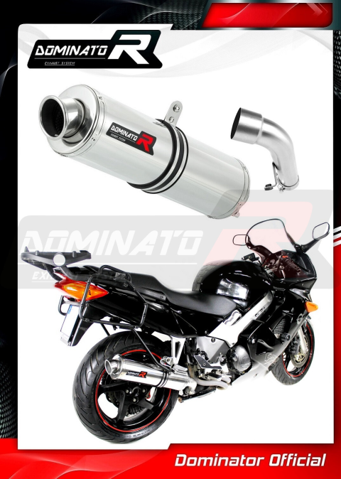 Прямоток DOMINATOR HONDA VFR 800 FI 1998 - 2001 круглый