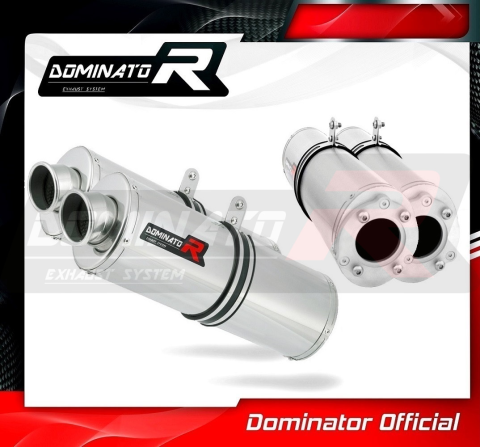 Прямоток DOMINATOR SUZUKI TL 1000 R1997 - 2000 овальный