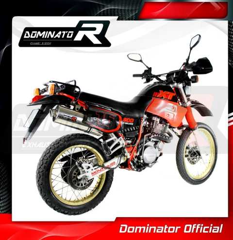 Прямоток DOMINATOR YAMAHA XT 600 2KF 2NF 1987 - 1989 овальный