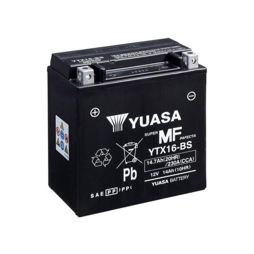 Акумулятор YUASA YTX16-BS