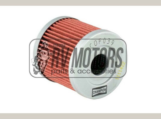 Фільтр масляний Champion COF039 ( HF139 )