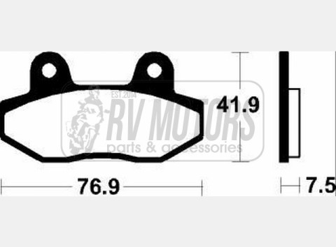 Тормозные колодки SBS 814LS