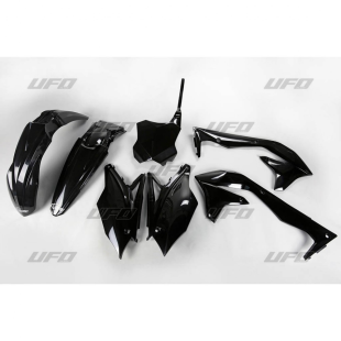 Комплект пластика UFO KAWASAKI KXF 450 '18 (чёрный) (KA226E001) KAKIT226001
