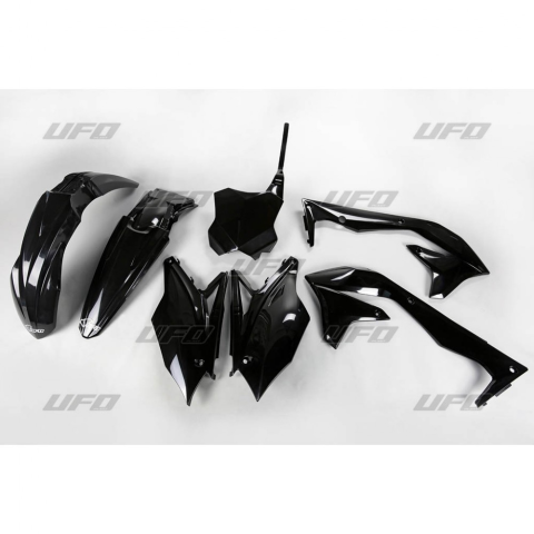 Комплект пластика UFO KAWASAKI KXF 450 '18 (чёрный) (KA226E001) KAKIT226001