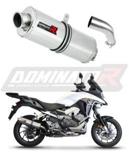 Прямоток Honda VFR 800 X Crossrunner 2015 - 2021 DOMINATOR овальный