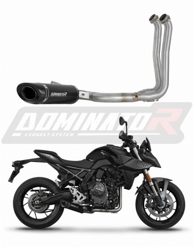 Полная система выхлопа Suzuki GSX-8S / GSX-8R 2022 - 2024 DOMINATOR HP8 черный