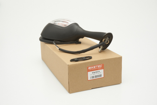 Зеркало SUZUKI GSX R 1000 (05-08), GSXR 600/750 (06-08) правое BIKETEC (LS15R) (OEM 56500-41G21) BTMIRS01R