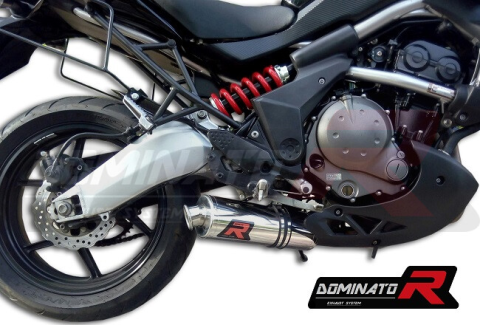 Прямоток DOMINATOR KAWASAKI KLE 650 VERSYS 2008 - 2014 овальный