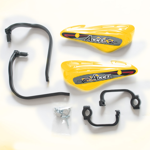 Защита рук ACCEL HGS10BK/YL 22/28mm