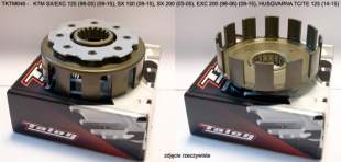 Наружная корзина сцепления TALON KTM SX/EXC 125 (98-05) (09-15), SX 150 (09-15), SX 200 (03-05), EXC 200 (98-06) (09-15) TKTM046
