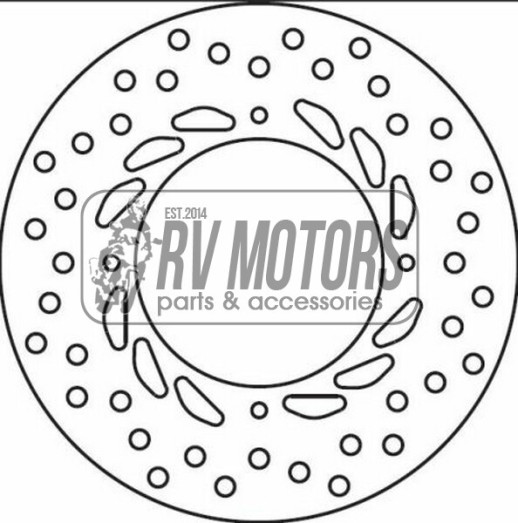Гальмівний диск BREMBO BRM 68B40748